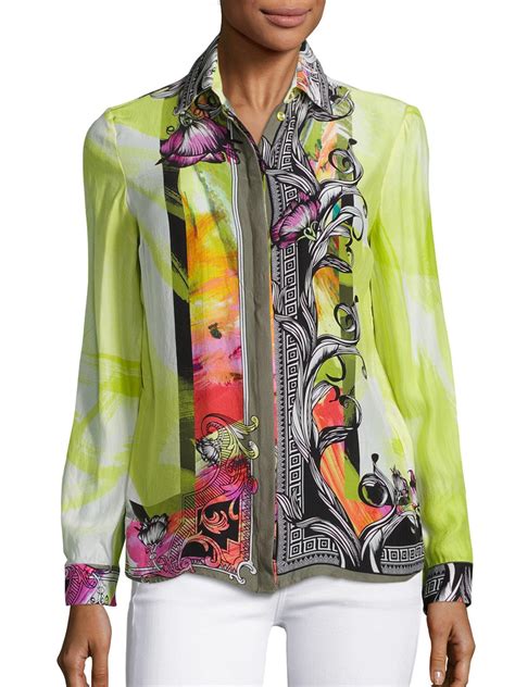 versace blouses for ladies.